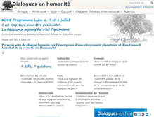 Tablet Screenshot of dialoguesenhumanite.org